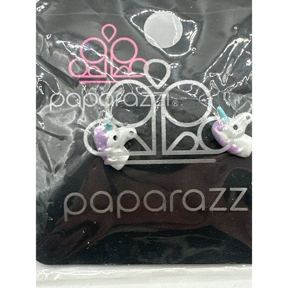 Unicorn-Themed Paparazzi Stud Earrings For Ages 14+ - Picture 1 of 2